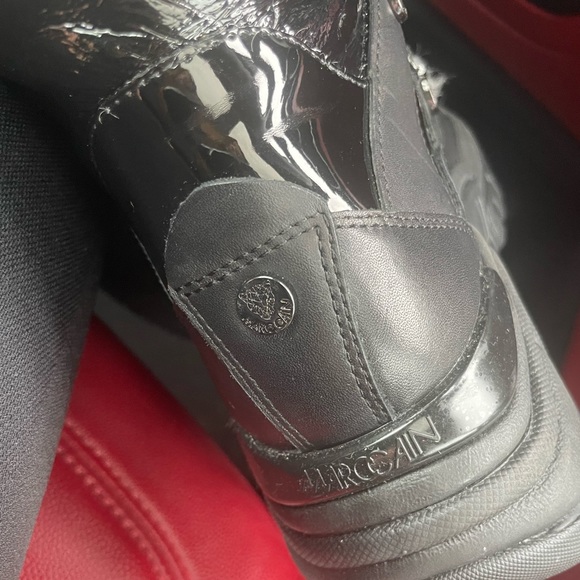 Gorgeous chunky patent leather/cream fur Marc Cain boot/sneakers😍 - Picture 8 of 8